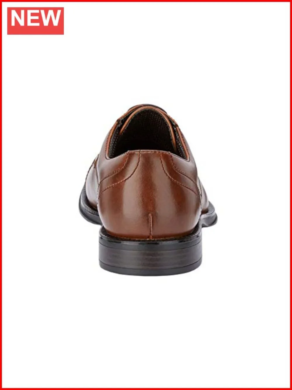 Cap Toe Dress Oxfords - Synthetic Leather Latex Footbed Lace-Up
